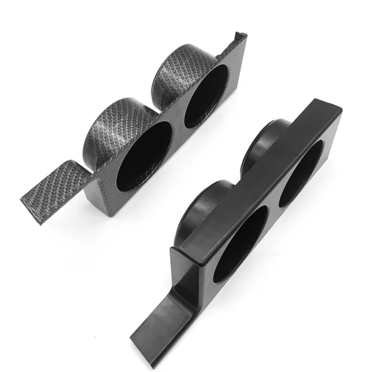 For BMW 5 Series E39/528i/530i/M5 Left-hand Drive Car Central Control Cup Holder, Color: Carbon Grain - Car Drink Holders by buy2fix | Online Shopping UK | buy2fix