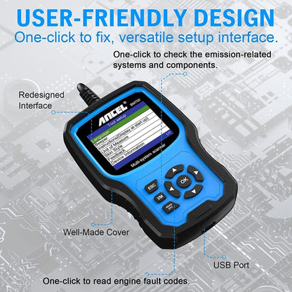 ANCEL BM700 For BMW Full System Diagnostic OBDII Tester Maintenance And Resetting Repair Tools - Electronic Test by ANCEL | Online Shopping UK | buy2fix