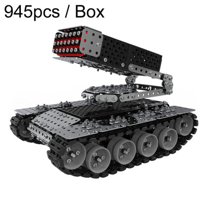 945pcs / Box Stereoscopic Metal Assembly Tank Model Ornament Hand- Assembling Building Blocks Toys - Building Blocks by buy2fix | Online Shopping UK | buy2fix