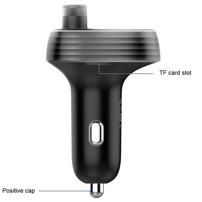 S-10 Car Bluetooth Fast Charger Receiver Auto One To Two Charger Cigarette Lighter - Car Charger by buy2fix | Online Shopping UK | buy2fix