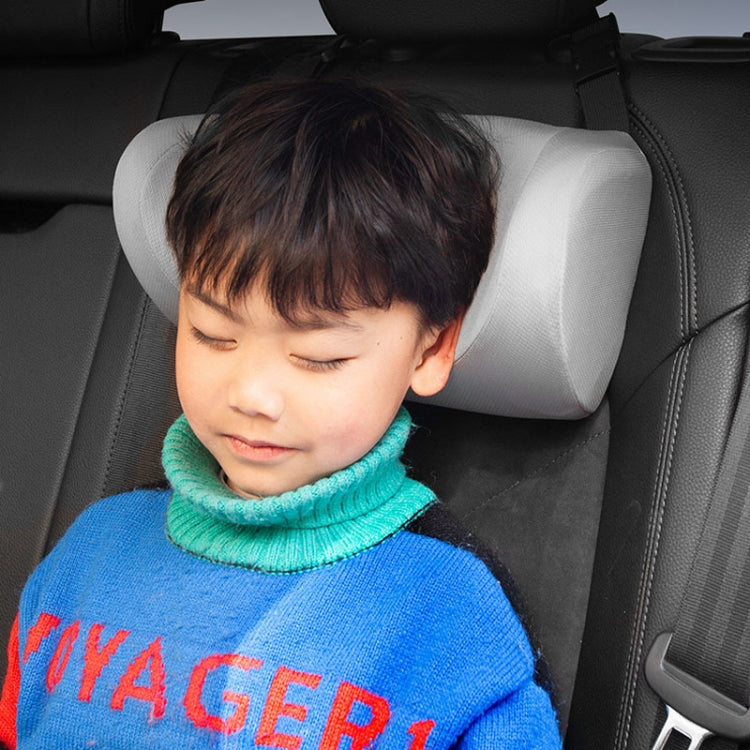 Car U-shaped Neck Pillow Soft Headrest Children Car Seat Side Sleeping Pillow(Grey) - Seat Accessories by buy2fix | Online Shopping UK | buy2fix