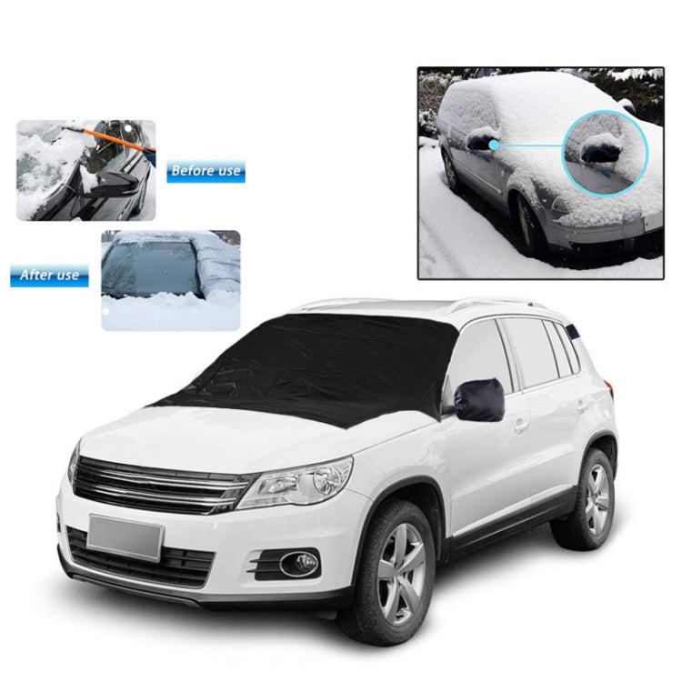 Automobile Silver Coated Cloth Sunshade Snow Shield, Style: Rear Rubber Band - Window Foils & Solar Protection by buy2fix | Online Shopping UK | buy2fix