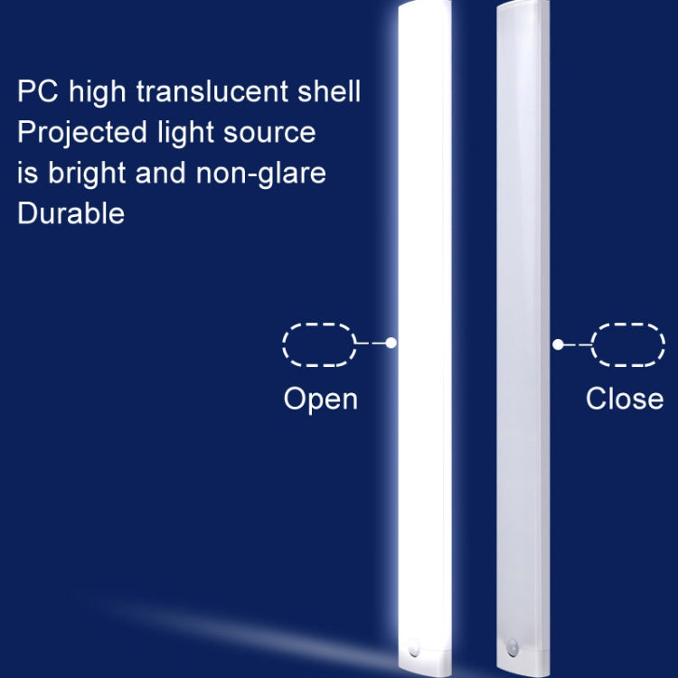 10cm LED Human Sensor Emergency Light USB Tri-color Dimmable Cabinet Lamp - Sensor LED Lights by buy2fix | Online Shopping UK | buy2fix