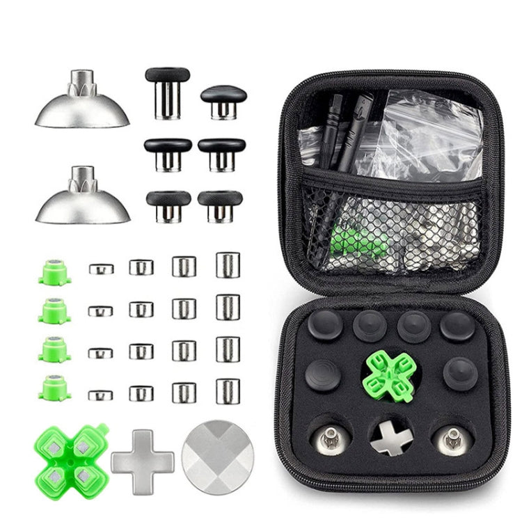 For PS5 32pcs /Set Gamepad Metal Buttons Mushroom Head Magnetic Base Cross Keys Accessory Set - Others by buy2fix | Online Shopping UK | buy2fix