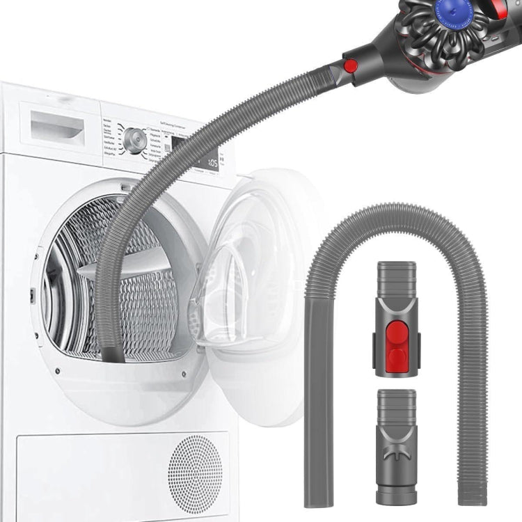 For Dyson V7 / V8 / V10 / V11 / V15 / G5 Cordless Vacuum Dryer Vent Cleaner Kit Hose Attachment Gray - For Dyson Accessories by buy2fix | Online Shopping UK | buy2fix