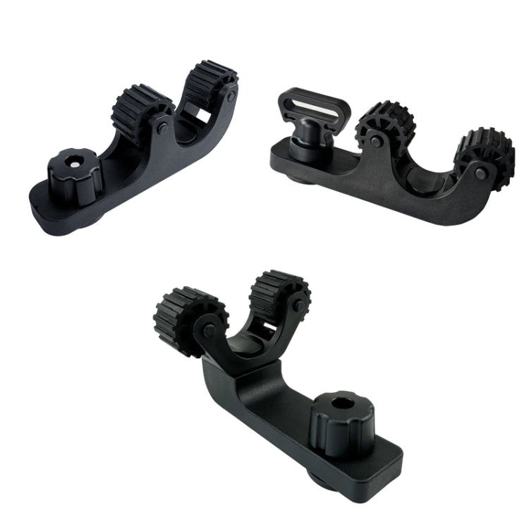 Canoe Paddle Fishing Rod Holder Rail Bracket, Specification: Adjustable Roller - Marine Accessories & Parts by buy2fix | Online Shopping UK | buy2fix