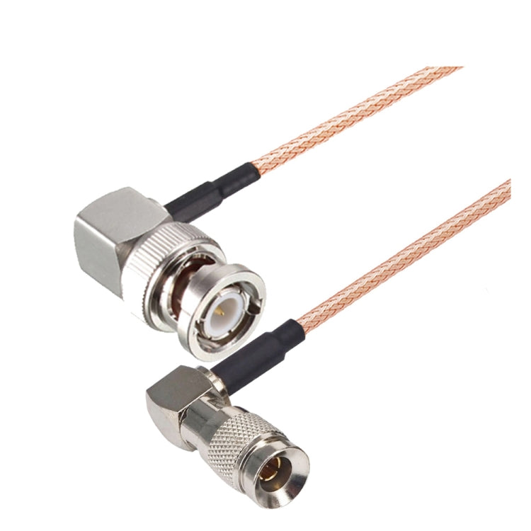 30cm CC4 Male To BNC Male Elbow Connector Cable RG179 Coaxial RF Cable - Connectors by buy2fix | Online Shopping UK | buy2fix