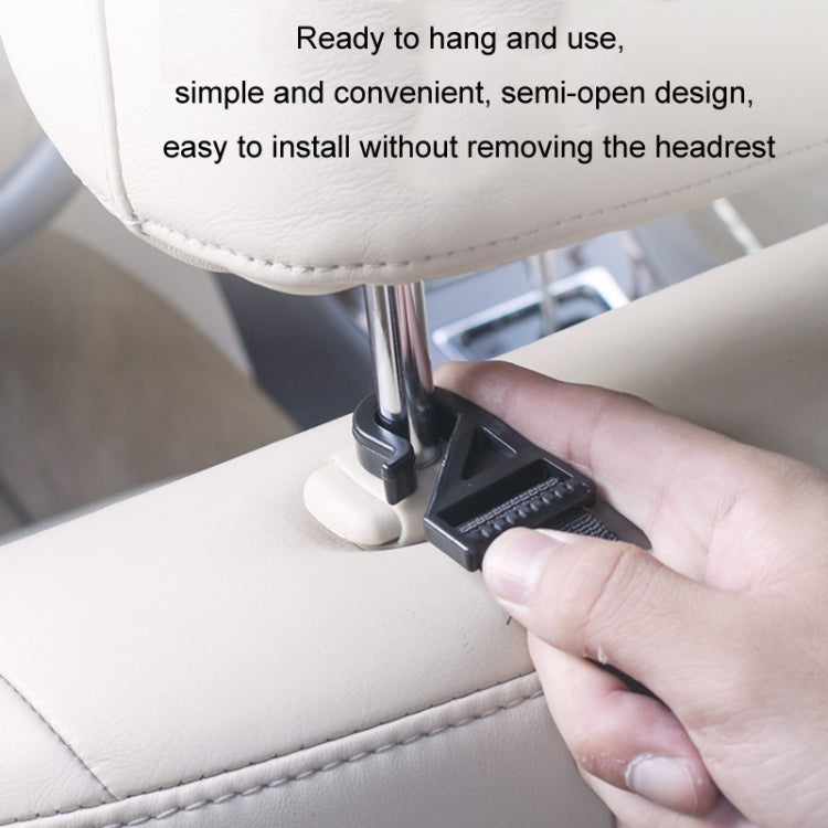 1pair Car Seat Back Umbrella Fixed Storage Hook, Style: Standard - Stowing Tidying by buy2fix | Online Shopping UK | buy2fix