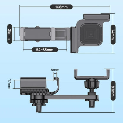 SHUNWEI Car Navigation Screen Floating Mobile Phone Holder, Style: Magnetic Type - Universal Car Holders by SHUNWEI | Online Shopping UK | buy2fix