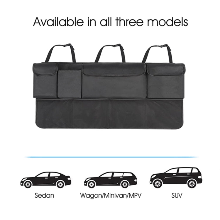 Car SUV Rear Seat Widening Organizing Storage Bag(Black) - Stowing Tidying by buy2fix | Online Shopping UK | buy2fix