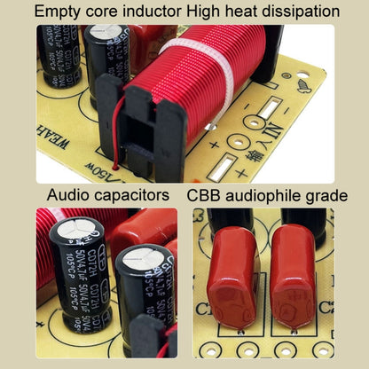 High Medium And Low 3-Way Audio Crossover Home Cinema Speaker Divider, Style: 305A Model - Audio Crossover by buy2fix | Online Shopping UK | buy2fix