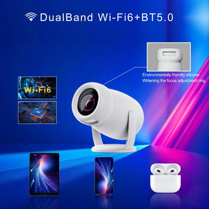 HY400 Android 12.0 System Intelligent Projector Portable Family Projector US Plug - Mini Projector by buy2fix | Online Shopping UK | buy2fix