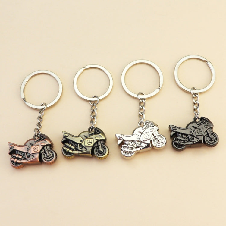 Simulation Cool Motorcycle Keychain Metal Decoration Pendant, Style: X-1425 Green Antique - Key Rings by buy2fix | Online Shopping UK | buy2fix