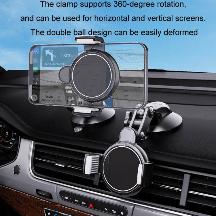 Central Control Instrument Panel Car Navigation Universal Phone Holder, Model: X24-7A Magnetic Seamless Sticker - Universal Car Holders by buy2fix | Online Shopping UK | buy2fix