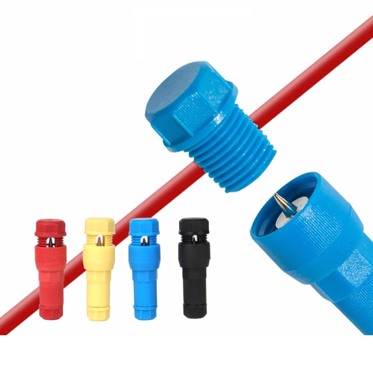 2pcs /Pack Stripping-free Thimble T-shaped Connector Downlight Wiring-free Connector(Red) - Booster Cable & Clip by buy2fix | Online Shopping UK | buy2fix