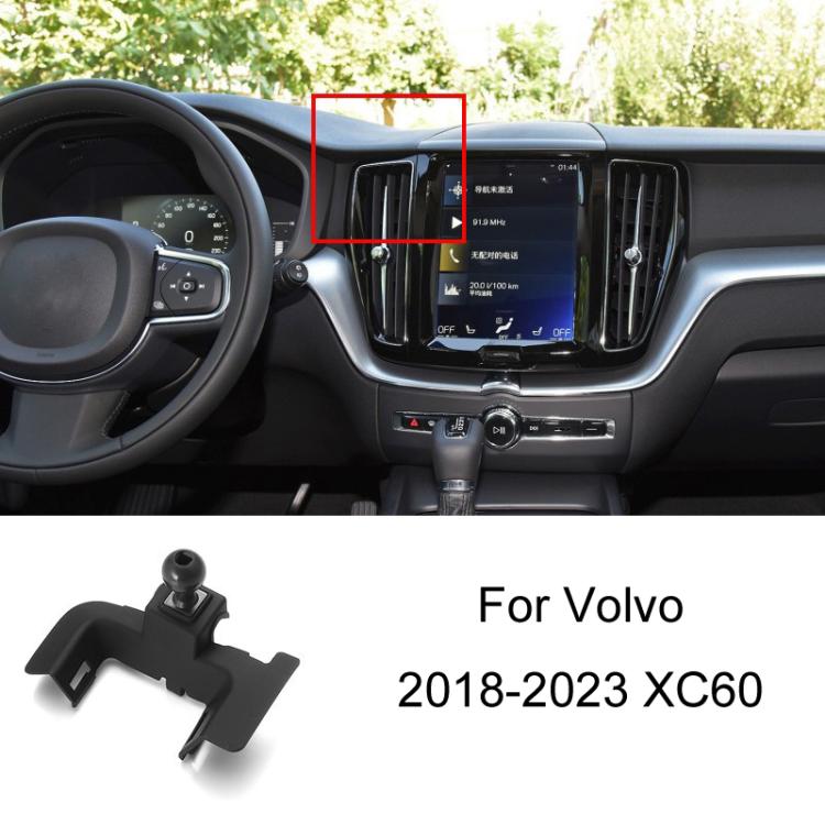 For Volvo Car-Mounted Special Mobile Phone Navigation Bracket Base, Model: 18-23 XC60 - Special Car Holders by buy2fix | Online Shopping UK | buy2fix