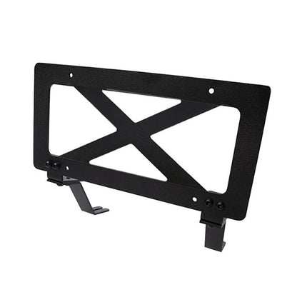 For Tesla Model Y American Standard License Plate Frame Aluminum Alloy License Plate Bracket - License Plate Covers & Frames by buy2fix | Online Shopping UK | buy2fix