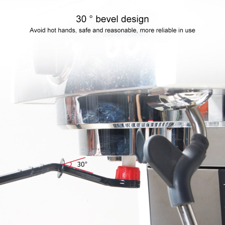 Semi-automatic Coffee Machine Detachable Cleaning Bristle Anti-hot Nylon Brush(Black) - Coffee Tools by buy2fix | Online Shopping UK | buy2fix