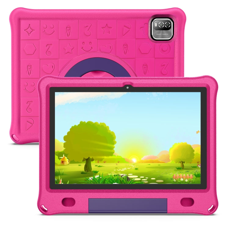 Pritom B10K Kids Tablet PC, 10.1 inch, 3GB+64GB, Android 12 Allwinner A133 Quad Core CPU, Support 2.4G WiFi / BT 4.0, Global Version with Google Play (Rose Red) -  by PRITOM | Online Shopping UK | buy2fix