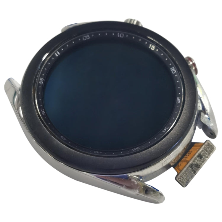 LCD Screen and Digitizer Full Assembly With Frame for Samsung Galaxy Watch3 SM-R850/R855(Silver) - Repair & Spare Parts by buy2fix | Online Shopping UK | buy2fix