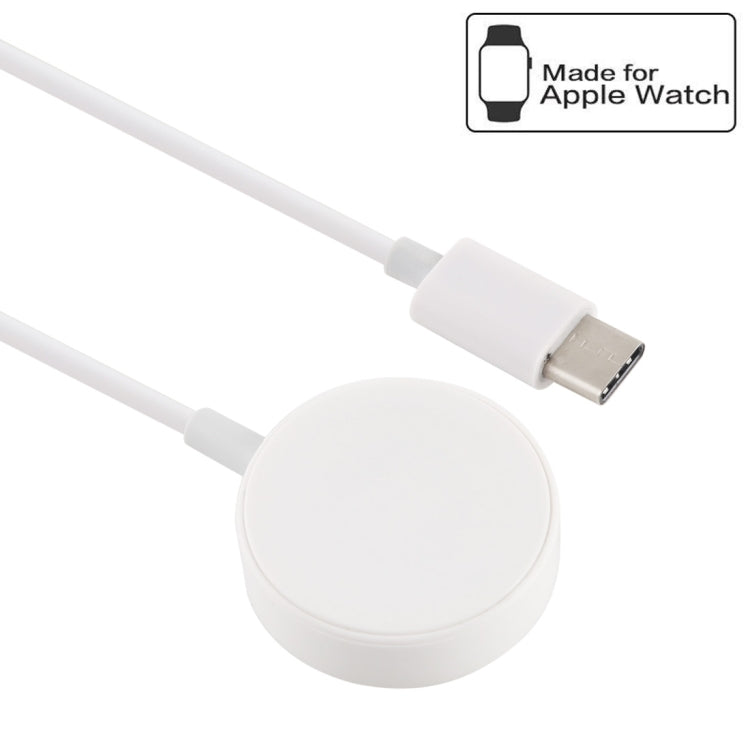 2m Type-C Universal Portable Magnetic Wireless Charger for Apple Watch Series Ultra & 8 & 7 & 6 & 5 & 4 & 3 & 2 - Charger / Holder by buy2fix | Online Shopping UK | buy2fix