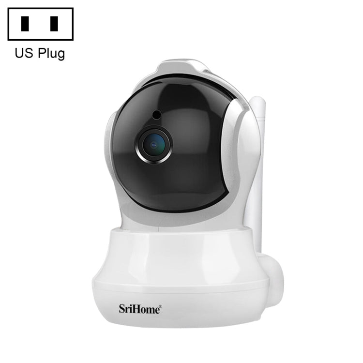 SriHome SH020 3.0 Million Pixels 1296P HD AI IP Camera, Support Two Way Talk / Auto Tracking / Humanoid Detection / Night Vision / TF Card, US Plug - Security by SriHome | Online Shopping UK | buy2fix