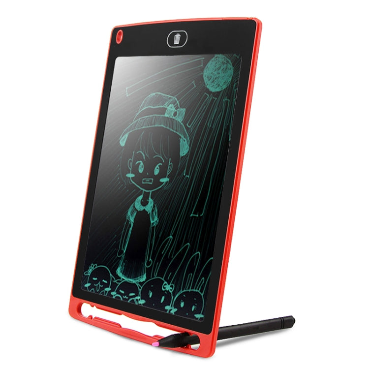 Portable 8.5 inch LCD Writing Tablet Drawing Graffiti Electronic Handwriting Pad Message Graphics Board Draft Paper with Writing Pen(Red) -  by buy2fix | Online Shopping UK | buy2fix