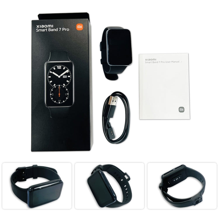 [HK Warehouse] Original Xiaomi Smart Band 7 Pro Global, 1.64 inch AMOLED Screen, Support Heart Rate / Blood Oxygen / Stress / Sleep Monitoring (White) - Wearable Devices by Xiaomi | Online Shopping UK | buy2fix