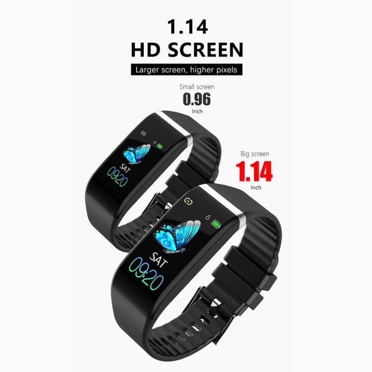 C919 1.14 inch IPX67 Waterproof Smartwatch, Support Call Reminder/ Heart Rate Monitoring /Blood Pressure Monitoring/ Sleep Monitoring (Blue) - Smart Wear by buy2fix | Online Shopping UK | buy2fix