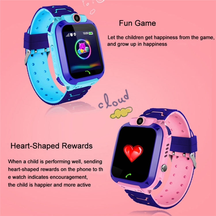 Q12 1.44 inch Color Screen Smartwatch for Children, Not Waterproof, Support LBS Positioning / Two-way Dialing / SOS / Voice Monitoring / Setracker APP (Pink) - Smart Wear by buy2fix | Online Shopping UK | buy2fix