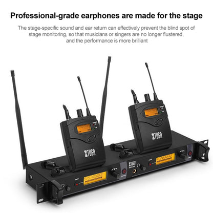 IEM1200 Wireless Transmitter 4 Bodypack Stage Singer In-Ear Monitor System(EU Plug) - Consumer Electronics by buy2fix | Online Shopping UK | buy2fix