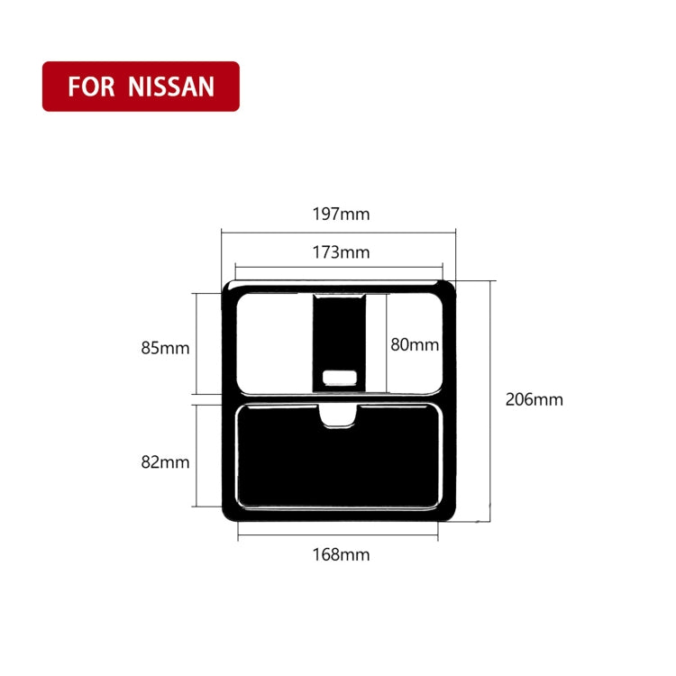 For Nissan 350z 2003-2009 3pcs Car Reading Light Decorative Sticker, Left and Right Drive Universal - In Car by buy2fix | Online Shopping UK | buy2fix