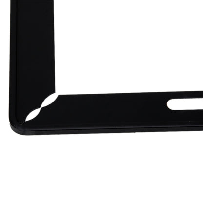 2 PCS Simple and Beautiful Car License Plate Frame Holder Universal License Plate Holder Car Accessories(Black) - License Plate Covers & Frames by buy2fix | Online Shopping UK | buy2fix