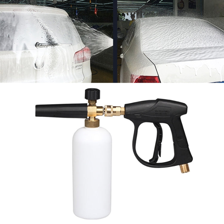 High Pressure Car Wash Foam Gun Soap Foamer Generator Water Sprayer Gun, 3/8 Quick-connect - Car Washer & Accessories by buy2fix | Online Shopping UK | buy2fix