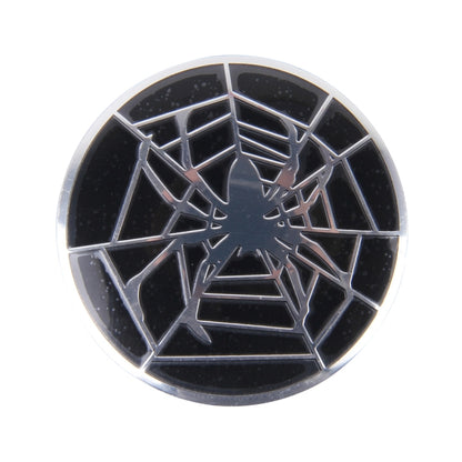 4 PCS Spider Metal Car Sticker Wheel Hub Caps Centre Cover Decoration - 3D Metal Sticker by buy2fix | Online Shopping UK | buy2fix