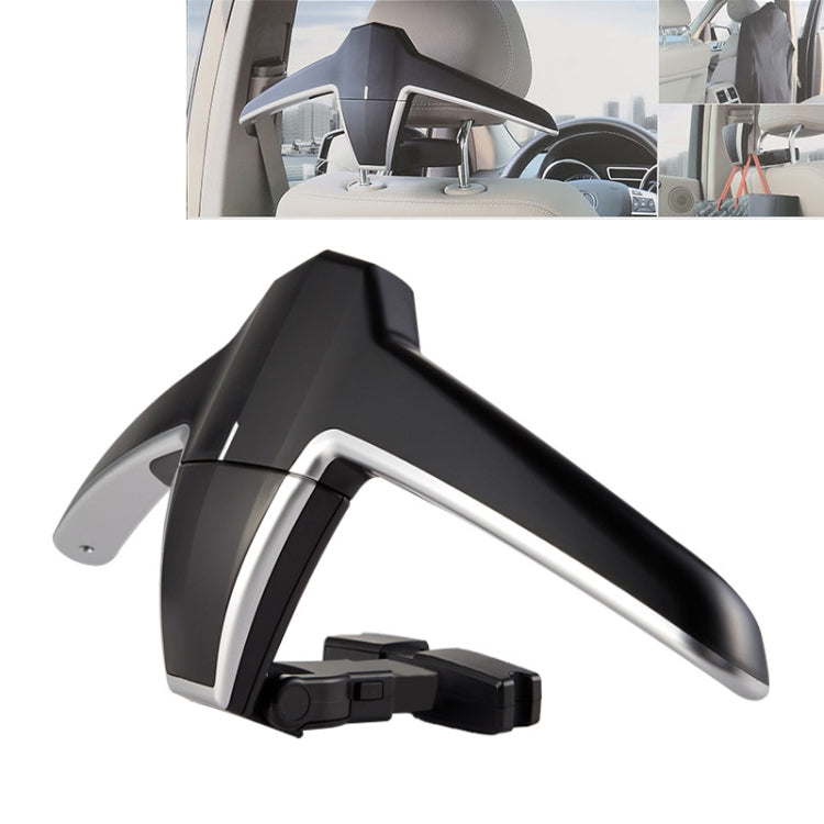 Creative Multi-functional Auto Car Seat Hanger Holder Hooks Clips for Bag Purse Cloth - Seat Accessories by buy2fix | Online Shopping UK | buy2fix