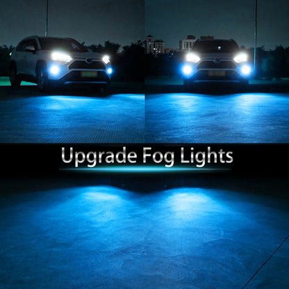 2 PCS H1 72W 1000LM 6000-6500K Super Bright Car Fog Light LED Bulbs, DC 12-24V(Ice Blue Light) - In Car by buy2fix | Online Shopping UK | buy2fix