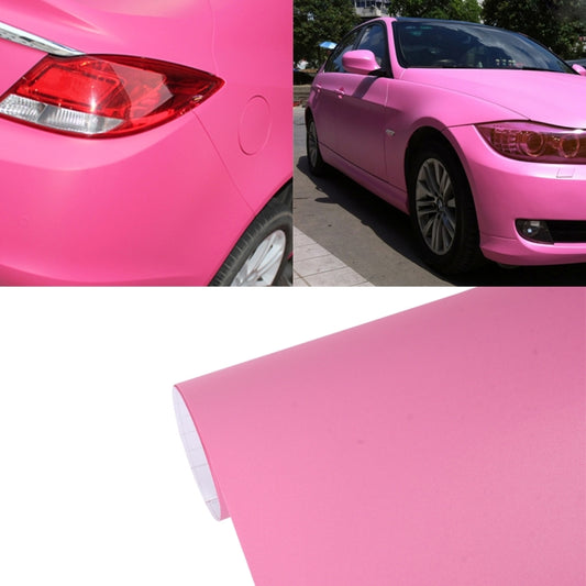 7.5m * 0.5m Grind Arenaceous Auto Car Sticker Pearl Frosted Flashing Body Changing Color Film for Car Modification and Decoration(Pink) - Auto Film by buy2fix | Online Shopping UK | buy2fix