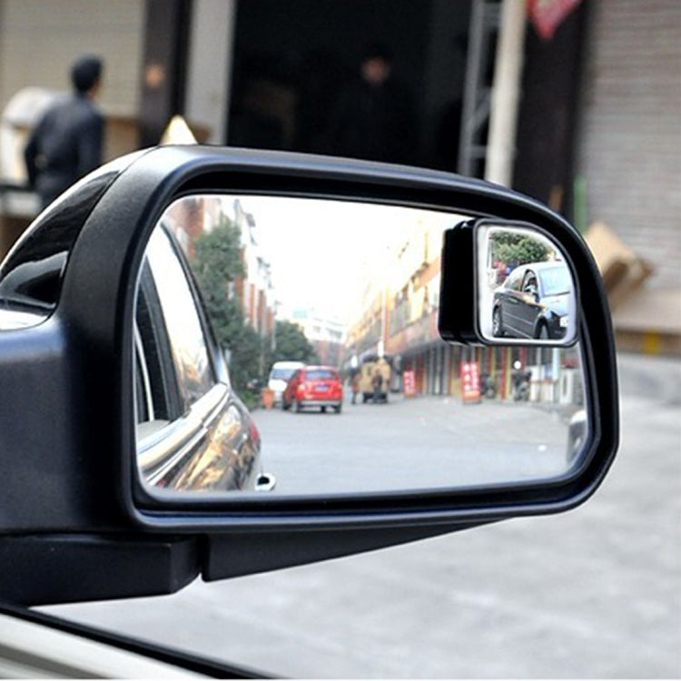 3R-065 2 PCS Car Truck Blind Spot Rear View Wide Angle Mirror Blind Spot Mirror Blind Spot and Deco Mirror, Size: 5.5*5cm - Convex Mirror & Accessories by 3R | Online Shopping UK | buy2fix