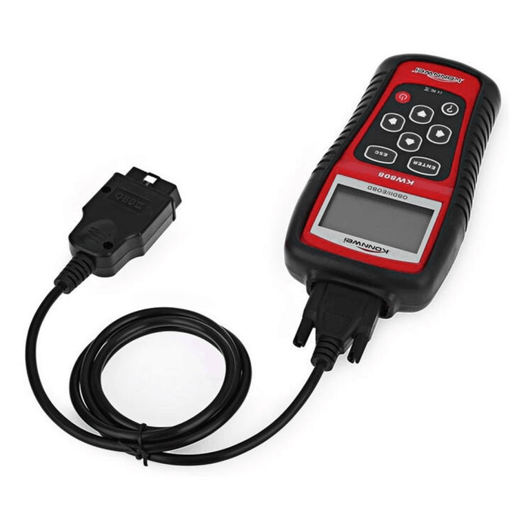 KONNWEI KW808  EOBD / OBDII Car Auto Diagnostic Scan Tools CAN Code Reader Scanner Auto Scan Adapter Scan Tool (Can Only Detect 12V Gasoline Car) - Code Readers & Scan Tools by KONNWEI | Online Shopping UK | buy2fix