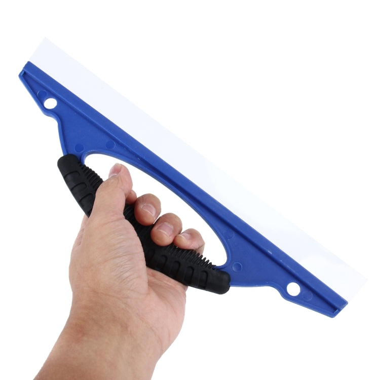 Car ABS Scraper Strip Wash Wiper Plate Wash Water Ice Frost Snow Cleaner Shower Scraper(Blue) - Ice Scraper by buy2fix | Online Shopping UK | buy2fix