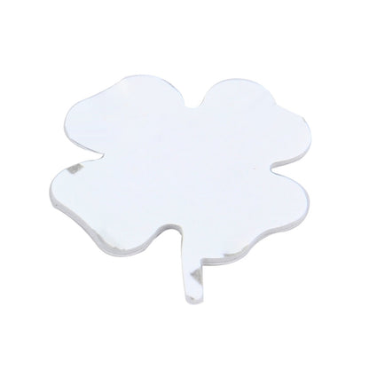 Four Leaf Clover Herb Luck Symbol Badge Emblem Labeling Sticker Styling Car Dashboard  Decoration, Size: 7.5*6cm - 3D Metal Sticker by buy2fix | Online Shopping UK | buy2fix