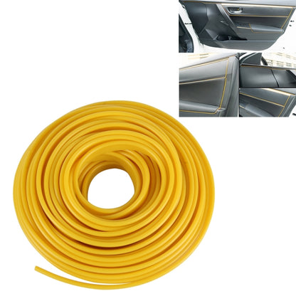 5m Flexible Trim For DIY Automobile Car Interior Moulding Trim Decorative Line Strip(Yellow) - Anti Collision Sticker by buy2fix | Online Shopping UK | buy2fix