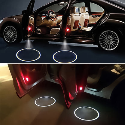 2 PCS LED Car Door Welcome Logo Car Brand 3D Shadow Lights for Opel Insignia - Door Lights by buy2fix | Online Shopping UK | buy2fix