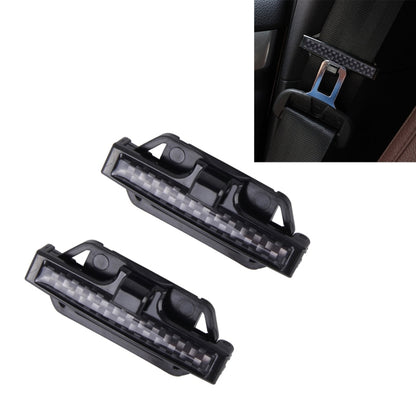 DM-013 2PCS Universal Fit Car Seatbelt Adjuster Clip Belt Strap Clamp Shoulder Neck Comfort Adjustment Child Safety Stopper Buckle(Black) - Seat Belts & Padding by buy2fix | Online Shopping UK | buy2fix