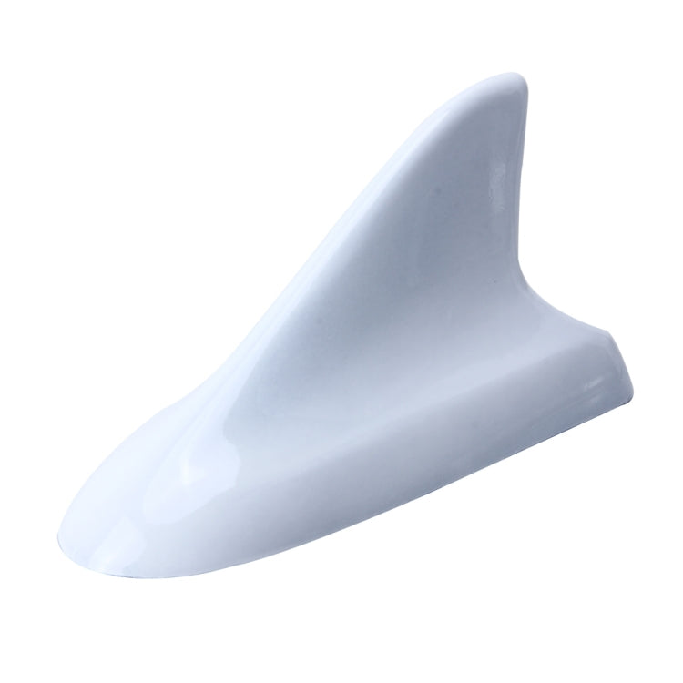 A-886 Car Auto Shark Fin Dome Antenna Decoration for Honda Buick Nissan Hyundai Toyota Volkswagen Mazda(White) - Aerials by buy2fix | Online Shopping UK | buy2fix