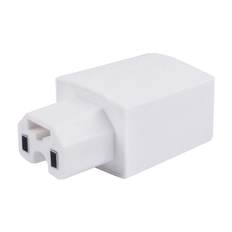 Electrical Motorcycle 36-80V 2A Double Port USB Mobile-phone Charger Adapter (White) - In Car by buy2fix | Online Shopping UK | buy2fix