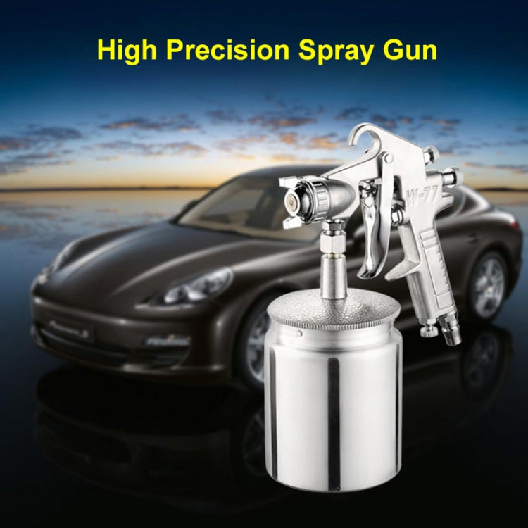 W-77 Paint Spray Gun Sprayer lower Pot Pneumatic Tool for Home Car, Hole diameter: 3mm - Others by buy2fix | Online Shopping UK | buy2fix