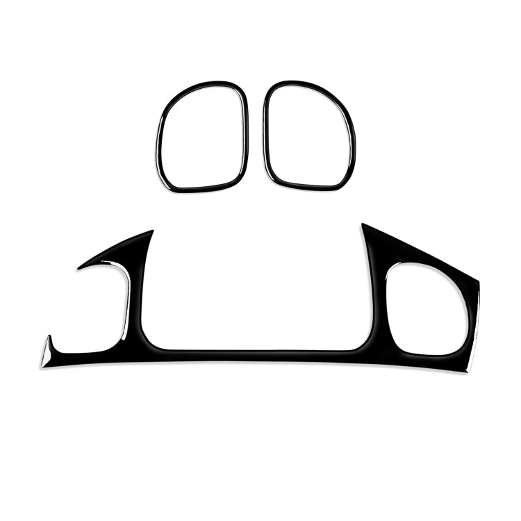 For Chevrolet Corvette C5 1998-2004 Car Copilot Air Outlet Set Decorative Sticker, Left Drive - In Car by buy2fix | Online Shopping UK | buy2fix