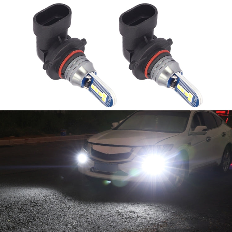 1 Pair 9006 DC12V 7.8W Car LED Fog Light (White Light) - In Car by buy2fix | Online Shopping UK | buy2fix